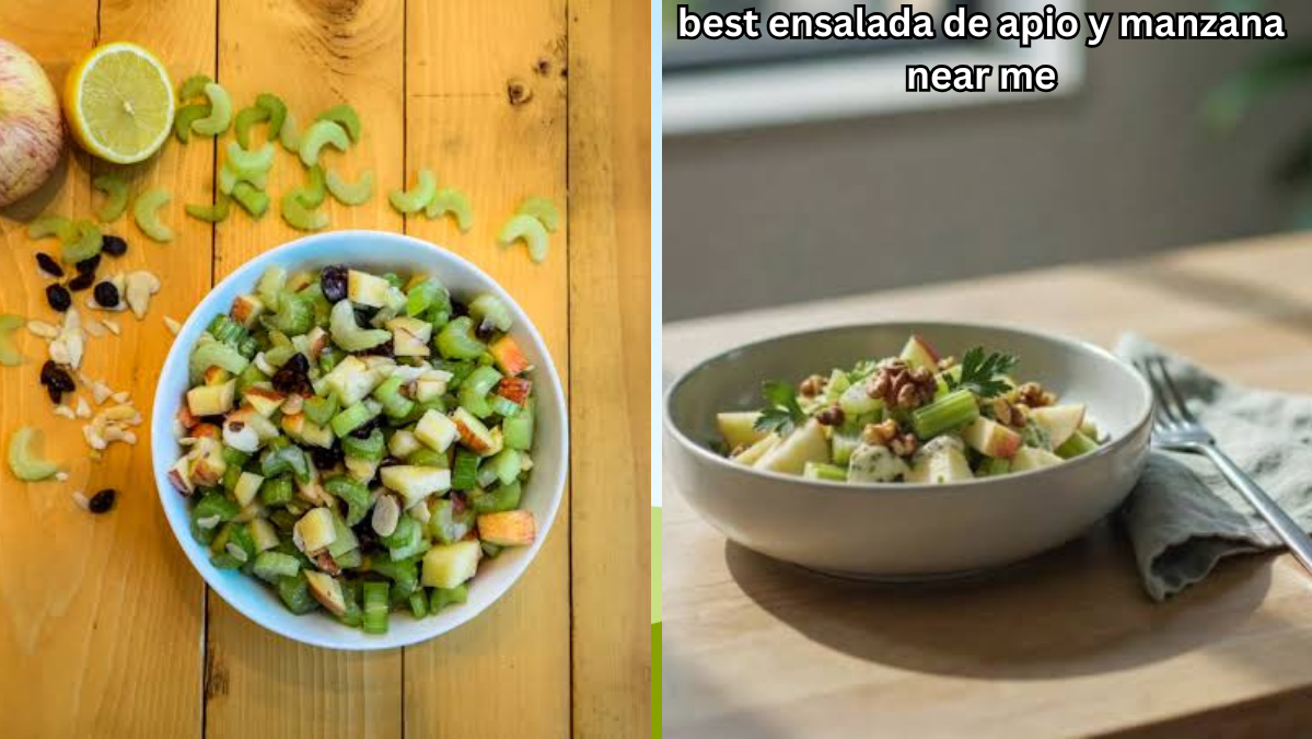 Best Ensalada de Apio y Manzana Near Me