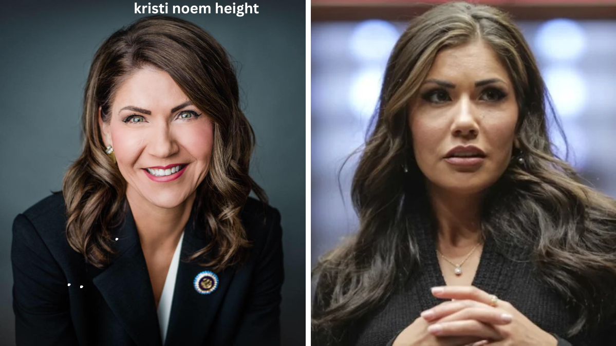 Karen Kline Kristi Noem Height